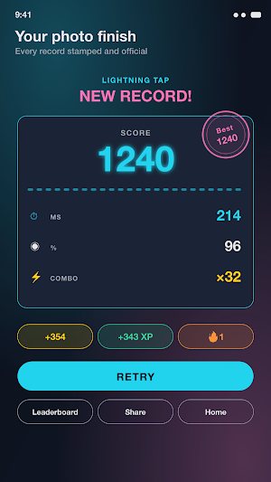 Reflex Master: Reaction Time Screenshot 2