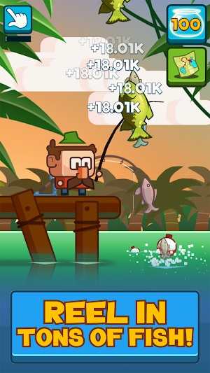 Clickbait - Tap to Fish Screenshot 0