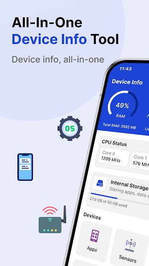 Device info - Hardware Specs Screenshot 0