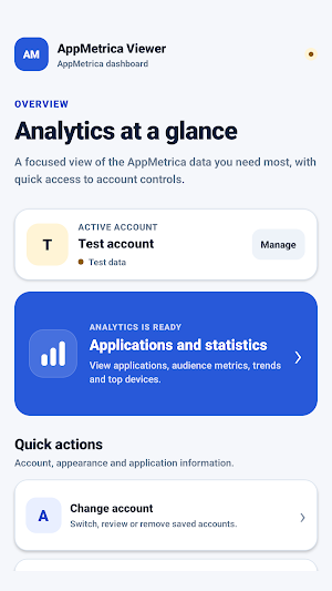 AppMetrica Viewer Screenshot 0