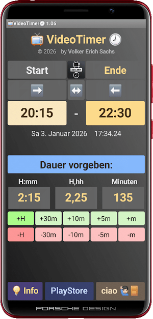 VideoTimer Screenshot 0