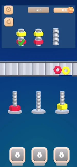 Screw Art: Sorting Puzzle Screenshot 2