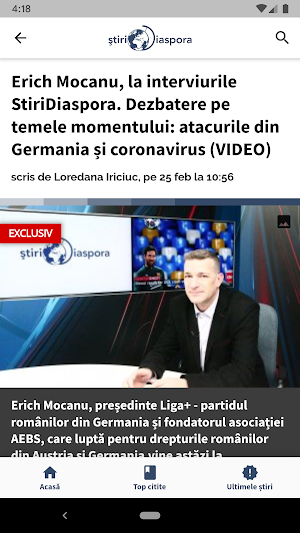 StiriDiaspora Screenshot 3