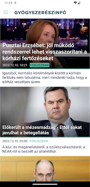 Gyógyszerészinfó Screenshot 0