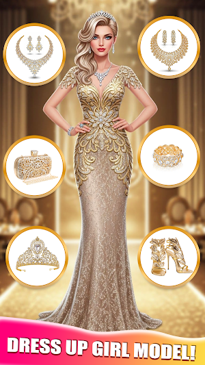 Model Glow: Makeup & Dress Up Screenshot 3