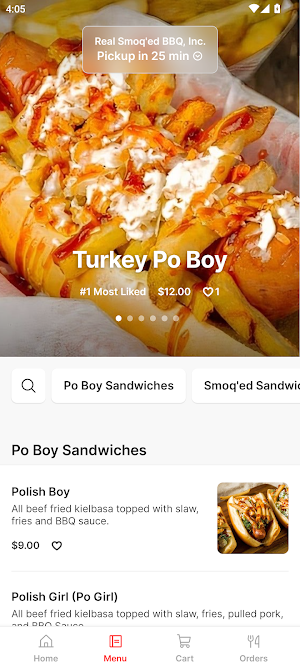 Real Smoq’ed BBQ Screenshot 1