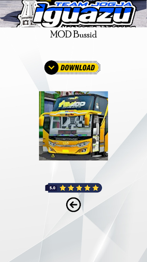 Mod Bussid STJ Iguazu Screenshot 3