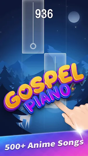 Gospel Songs Piano Tiles Screenshot 1