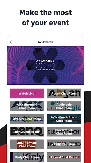 AV Magazine Events Screenshot 1