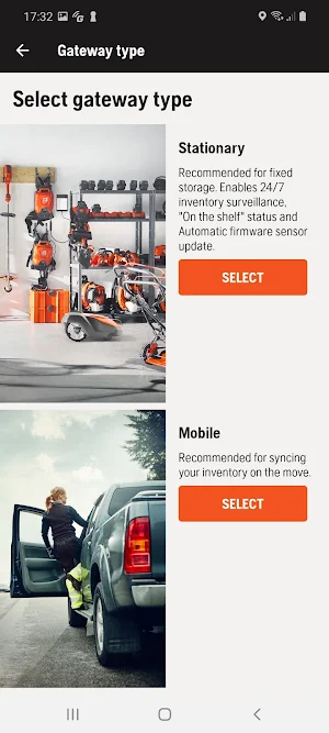 Husqvarna Fleet Services Gateway Screenshot 0