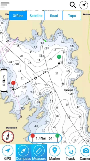 Glafsfjorden sjö Sverige Karta Screenshot 0