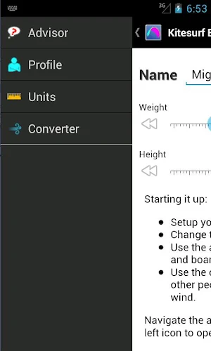 Kitesurf Buddy Screenshot 1
