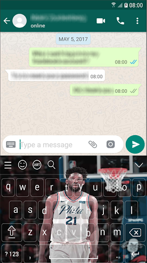 Joel Embiid Keyboard Theme NBA 2K20 For Lovers Screenshot 0