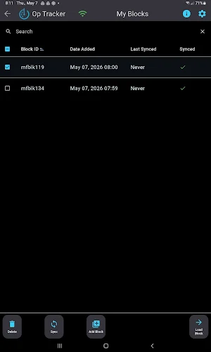 Op Tracker Screenshot 3
