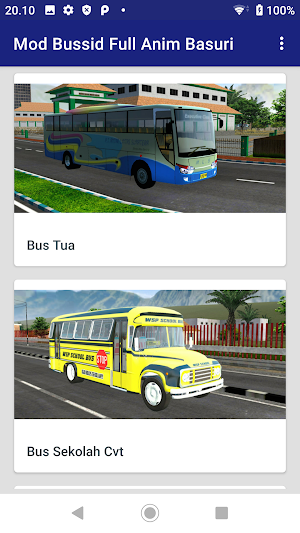 Mod Bussid Full Anim + Basuri Screenshot 1