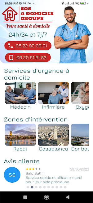 SOS A DOMICILE Screenshot 0