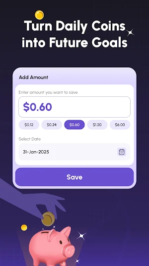 Piggy Fund:Set Goal Save Money Screenshot 1