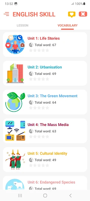 English skill - Awabe Screenshot 3