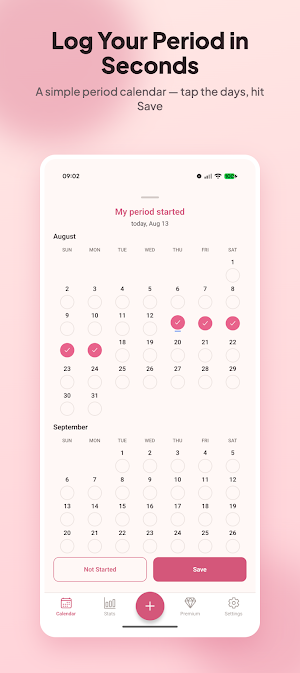 Period Tracker: Ovulation Date Screenshot 1
