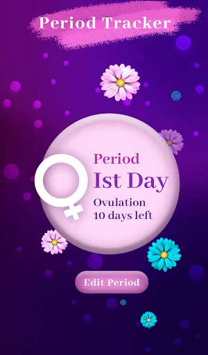 Period Tracker, Cycle & Ovulation Calendar & Free. Screenshot 2
