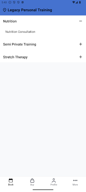 Legacy Personal Training Screenshot 1