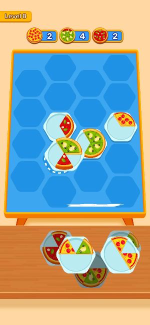 Hex Pizza Sort Screenshot 0