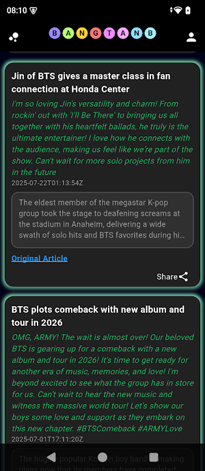 BangtanBuddy Screenshot 3