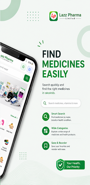 Lazz Pharma - Online Pharmacy Screenshot 1