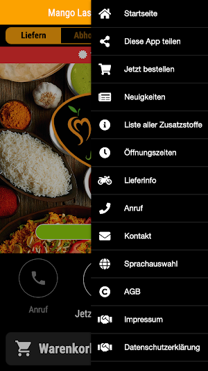 Mango Lassi indische Küche Screenshot 2