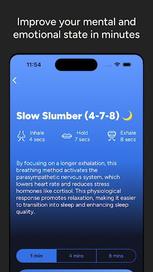 Bliss: Breathing Exercises Screenshot 3