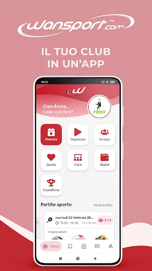 Padel First Italia Screenshot 0