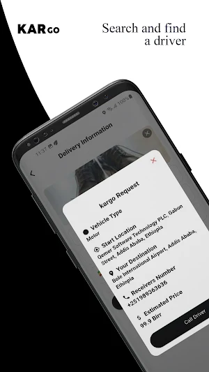 Kargo user Screenshot 2