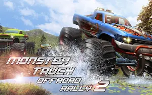 Monster Truck Offroad Rally Racing Screenshot 0