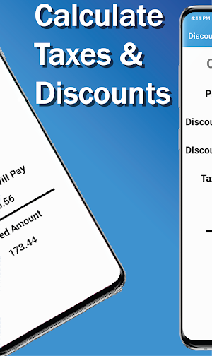 Discount-Tax Calculator Screenshot 1
