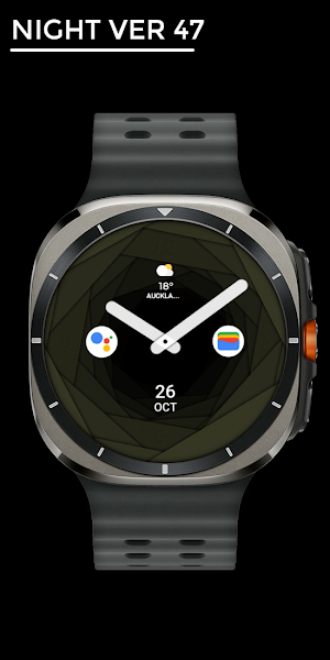 Night ver 47 - watch face Screenshot 0