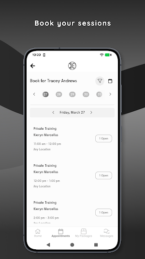 Marcellus Fitness Screenshot 2
