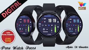 Doha Digital Watch Face Screenshot 1