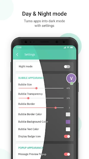 WA bubble for chat Screenshot 2