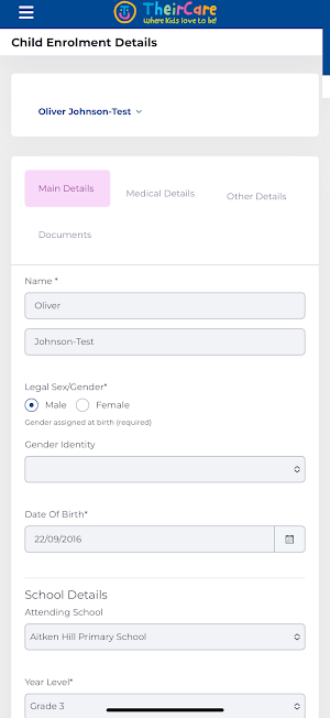 TheirCare Screenshot 2