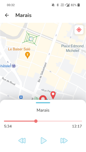 Audio Guide Paris Screenshot 2