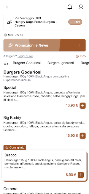Hungry Dogs Fresh Burgers Screenshot 1