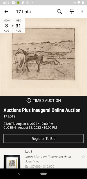 Auctions Plus Screenshot 1