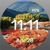 Mountain Glade WatchFace
