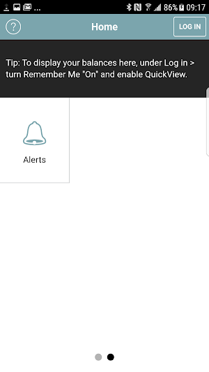 Outlook Financial Mobile Screenshot 1