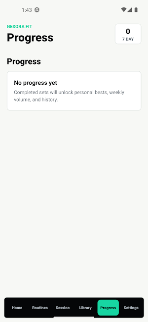 Nexora Fit Screenshot 1