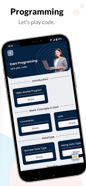 Learn Flutter and Dart Screenshot 3