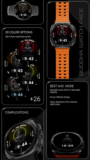 Buddha Zen Watch Face 147 Screenshot 1