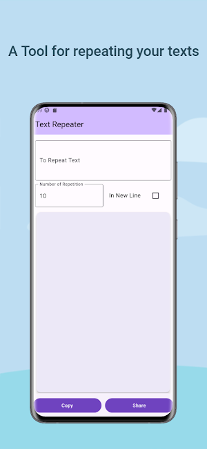 Text Repeater Repeat 100K Time Screenshot 0