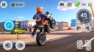 BikeRider: Extreme Wheelie Screenshot 0