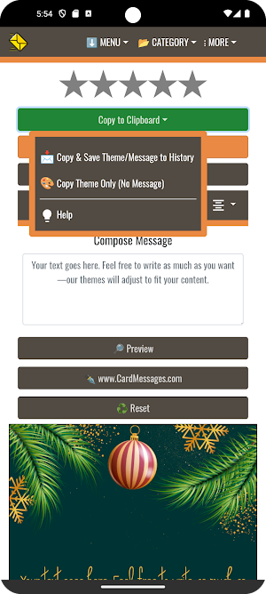 Email Backgrounds & Stationery Screenshot 2